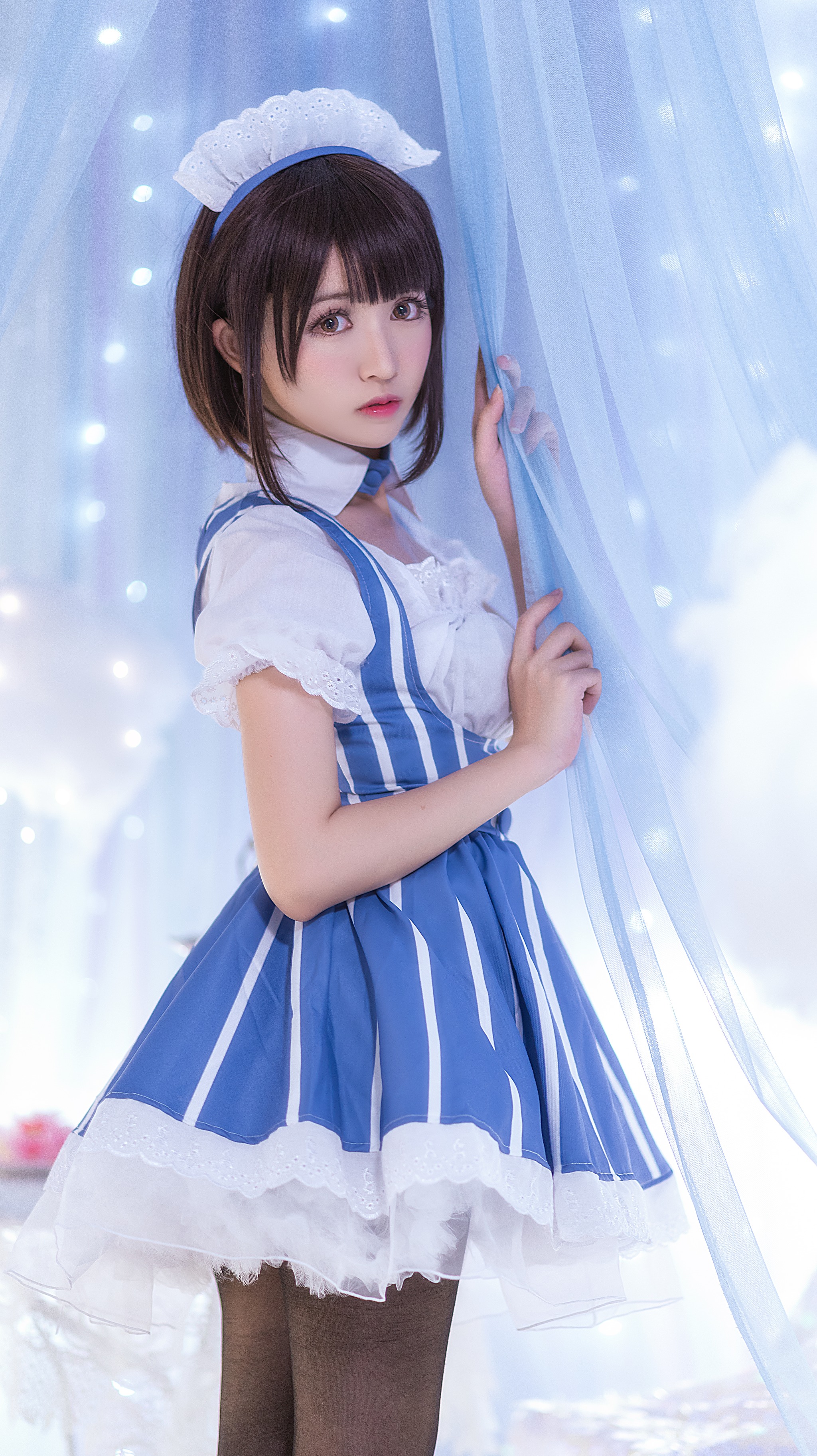 鳗鱼霏儿 - NO.014 加藤惠 女仆 [19P]-XikXak